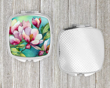 Load image into Gallery viewer, Louisiana Magnolias in Watercolor Compact Mirror