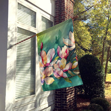 Load image into Gallery viewer, Louisiana Magnolias in Watercolor House Flag