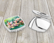 Load image into Gallery viewer, Louisiana Magnolias in Watercolor Compact Mirror