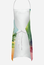 Load image into Gallery viewer, Maine White Pine Cone and Tassels in Watercolor Apron – Artist-Designed Kitchen, BBQ &amp; Craft Apron
