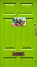 Load image into Gallery viewer, Maine White Pine Cone and Tassels in Watercolor Wall or Door Hanging Prints