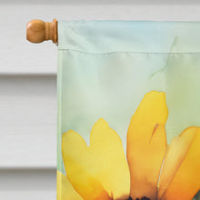 Load image into Gallery viewer, Maryland Black-Eyed Susans in Watercolor House Flag