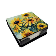 Load image into Gallery viewer, Maryland Black-Eyed Susans in Watercolor PU Leather Note Paper Holder