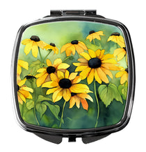 Load image into Gallery viewer, Maryland Black-Eyed Susans in Watercolor Compact Mirror