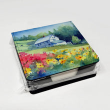 Load image into Gallery viewer, Massachusetts Mayflowers in Watercolor PU Leather Note Paper Holder
