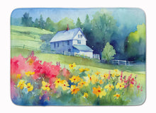 Load image into Gallery viewer, Massachusetts Mayflowers in Watercolor Memory Foam Kitchen Mat