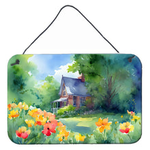 Load image into Gallery viewer, Massachusetts Mayflowers in Watercolor Wall or Door Hanging Prints