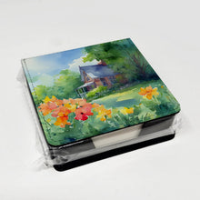 Load image into Gallery viewer, Massachusetts Mayflowers in Watercolor PU Leather Note Paper Holder