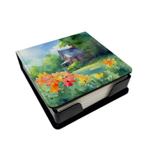 Load image into Gallery viewer, Massachusetts Mayflowers in Watercolor PU Leather Note Paper Holder