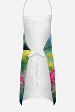 Load image into Gallery viewer, Massachusetts Mayflowers in Watercolor Apron – Artist-Designed Kitchen, BBQ &amp; Craft Apron