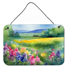 Load image into Gallery viewer, Massachusetts Mayflowers in Watercolor Wall or Door Hanging Prints