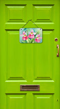 Load image into Gallery viewer, Minnesota Pink and White Lady’s Slippers in Watercolor Wall or Door Hanging Prints