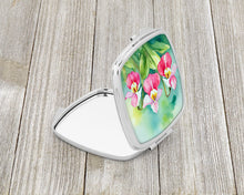 Load image into Gallery viewer, Minnesota Pink and White Lady�s Slippers in Watercolor Compact Mirror