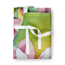 Load image into Gallery viewer, Mississippi Magnolia in Watercolor Apron – Artist-Designed Kitchen, BBQ &amp; Craft Apron