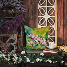 Load image into Gallery viewer, Mississippi Magnolia in Watercolor Throw Pillow