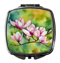 Load image into Gallery viewer, Mississippi Magnolia in Watercolor Compact Mirror