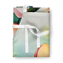 Load image into Gallery viewer, Mississippi Magnolia in Watercolor Apron – Artist-Designed Kitchen, BBQ &amp; Craft Apron