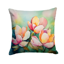 Load image into Gallery viewer, Mississippi Magnolia in Watercolor Throw Pillow