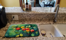 Load image into Gallery viewer, Missouri Hawthorns in Watercolor Dish Drying Mat
