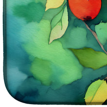 Load image into Gallery viewer, Missouri Hawthorns in Watercolor Dish Drying Mat
