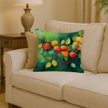 Load image into Gallery viewer, Missouri Hawthorns in Watercolor Throw Pillow
