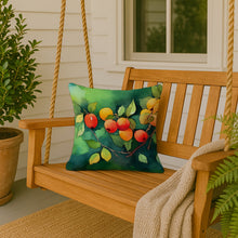 Load image into Gallery viewer, Missouri Hawthorns in Watercolor Throw Pillow
