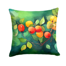 Load image into Gallery viewer, Missouri Hawthorns in Watercolor Throw Pillow