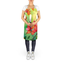 Load image into Gallery viewer, Missouri Hawthorns in Watercolor Apron – Artist-Designed Kitchen, BBQ &amp; Craft Apron