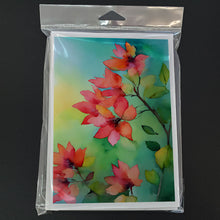 Load image into Gallery viewer, Missouri Hawthorns in Watercolor Greeting Cards -  Blank Note Cards – 8-Pack of Artist-Designed Cards with Envelopes