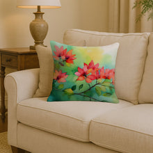 Load image into Gallery viewer, Missouri Hawthorns in Watercolor Throw Pillow
