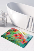 Load image into Gallery viewer, Missouri Hawthorns in Watercolor Memory Foam Kitchen Mat