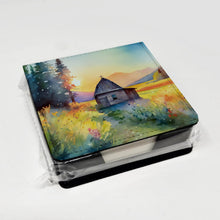 Load image into Gallery viewer, Montana Bitterroot in Watercolor PU Leather Note Paper Holder