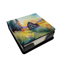 Load image into Gallery viewer, Montana Bitterroot in Watercolor PU Leather Note Paper Holder