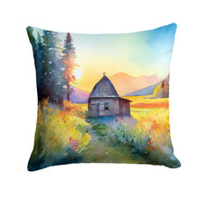 Load image into Gallery viewer, Montana Bitterroot in Watercolor Throw Pillow