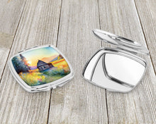Load image into Gallery viewer, Montana Bitterroot in Watercolor Compact Mirror