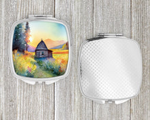 Load image into Gallery viewer, Montana Bitterroot in Watercolor Compact Mirror