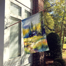 Load image into Gallery viewer, Montana Bitterroot in Watercolor House Flag