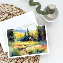 Load image into Gallery viewer, Montana Bitterroot in Watercolor Greeting Cards -  Blank Note Cards – 8-Pack of Artist-Designed Cards with Envelopes