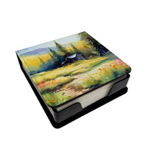 Load image into Gallery viewer, Montana Bitterroot in Watercolor PU Leather Note Paper Holder