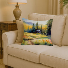 Load image into Gallery viewer, Montana Bitterroot in Watercolor Throw Pillow