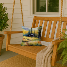 Load image into Gallery viewer, Montana Bitterroot in Watercolor Throw Pillow