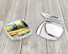 Load image into Gallery viewer, Montana Bitterroot in Watercolor Compact Mirror