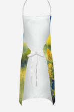Load image into Gallery viewer, Nebraska Goldenrod in Watercolor Apron – Artist-Designed Kitchen, BBQ &amp; Craft Apron