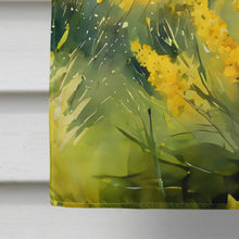 Load image into Gallery viewer, Nebraska Goldenrod in Watercolor House Flag