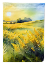 Load image into Gallery viewer, Nebraska Goldenrod in Watercolor House Flag