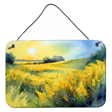 Load image into Gallery viewer, Nebraska Goldenrod in Watercolor Wall or Door Hanging Prints