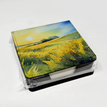 Load image into Gallery viewer, Nebraska Goldenrod in Watercolor PU Leather Note Paper Holder