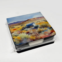 Load image into Gallery viewer, Nevada Sagebrush in Watercolor PU Leather Note Paper Holder