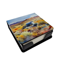 Load image into Gallery viewer, Nevada Sagebrush in Watercolor PU Leather Note Paper Holder