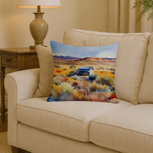 Load image into Gallery viewer, Nevada Sagebrush in Watercolor Throw Pillow